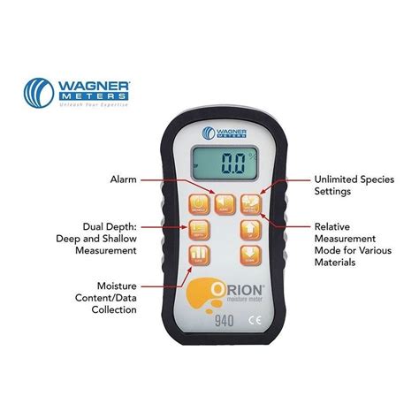 custom wagner moisture meter|wagner meters orion 940.